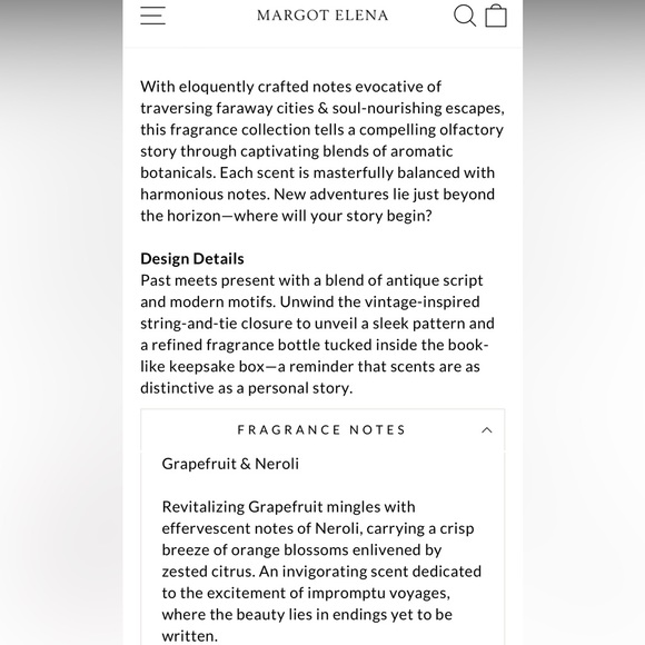 MARGOT ELENA perfume - Picture 6 of 6